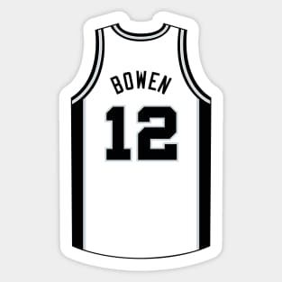 Bruce Bowen San Antonio Jersey Qiangy Sticker